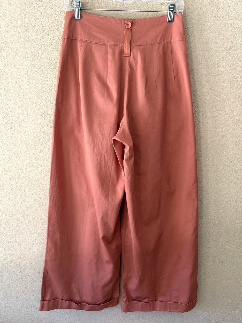 Anthropologie Tiny Ulysses Pants in Coral Small NWT - Picture 3 of 11